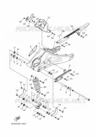 BRAS OSCILLANT / AMORTISSEUR pour Yamaha R15 2024