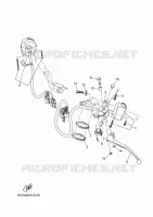COMMODO / LEVIER pour Yamaha R15 2024