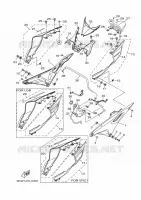 COUVERCLE LATERAL pour Yamaha R15 2024