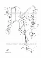 MAITRE CYLINDRE DE FREIN ARRIERE pour Yamaha R15 2024