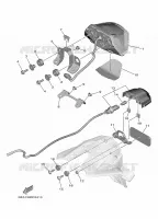 FEU ARRIERE pour Yamaha XSR 2024