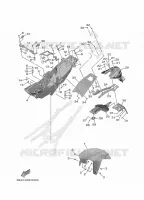 GARDE BOUE pour Yamaha XSR 2024