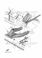 BRAS OSCILLANT  pour Yamaha XSR 2024