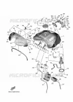RESERVOIR A CARBURANT pour Yamaha XSR 2024