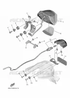 FEU ARRIERE pour Yamaha XSR 2024