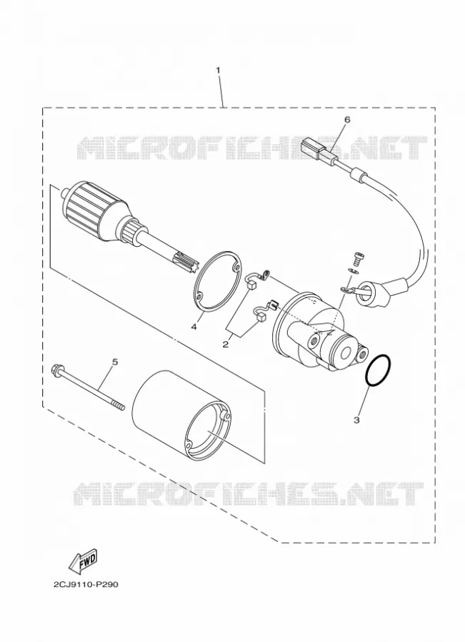 DEMARREUR Yamaha MOTO 50 2024 TTR  TT-R50