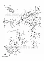 COUVERCLE LATERAL pour Yamaha MT 2024