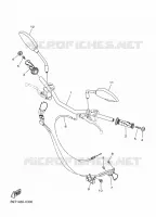 GUIDON ET CABLES pour Yamaha MT 2024