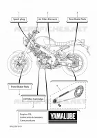 PIECES D'ENTRETIEN pour Yamaha XSR 2024