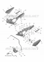 COUVERCLE LATERAL pour Yamaha XSR 2024