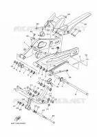 BRAS OSCILLANT  pour Yamaha MT 2024