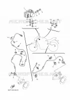ELECTRIQUE 3 pour Yamaha MT 2024