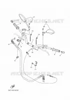 GUIDON ET CABLES pour Yamaha MT 2024