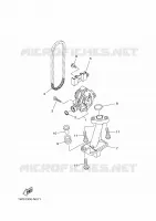 POMPE A HUILE pour Yamaha MT 2024