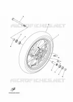ROUE AVANT pour Yamaha MT 2024