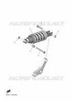 AMORTISSEUR ARRIERE pour Yamaha R7 2024