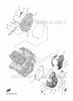 CARTER   MOTEUR 1 pour Yamaha R7 2024