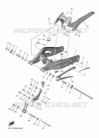 BRAS ARRIERE pour Yamaha R7 2024
