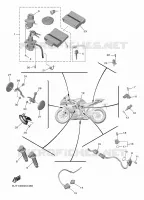 PARTIE ELECTRIQUE 2 pour Yamaha R7 2024