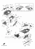 CARENAGES 2 pour Yamaha R7 2024