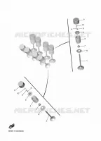 SOUPAPE pour Yamaha R7 2024