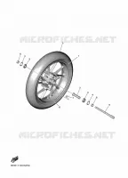 ROUE AVANT pour Yamaha R7 2024