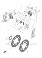 ETRIER DE FREIN AVANT pour Yamaha R7 2024
