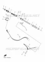 GUIDON ET CABLES pour Yamaha R7 2024