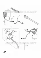 COMMODO / LEVIER pour Yamaha R7 2024