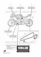 PIECES D'ENTRETIEN pour Yamaha R7 2024