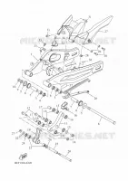 BRAS ARRIERE pour Yamaha XSR 2024