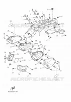COUVERCLE LATERAL pour Yamaha XSR 2024