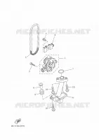 POMPE A HUILE pour Yamaha XSR 2024