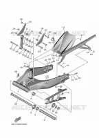 BRAS ARRIERE pour Yamaha TRACER 2024