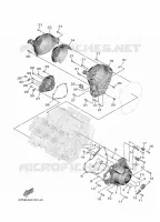 CARTER   MOTEUR 1 pour Yamaha TRACER 2024