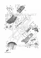 GARDE BOUE pour Yamaha TRACER 2024