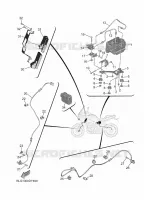 PARTIE ELECTRIQUE 3 pour Yamaha TRACER 2024