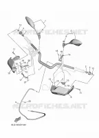 GUIDON ET CABLES pour Yamaha TRACER 2024