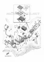 PARTIE ELECTRIQUE 1 pour Yamaha TRACER 2024