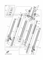 FOURCHE pour Yamaha TRACER 2024