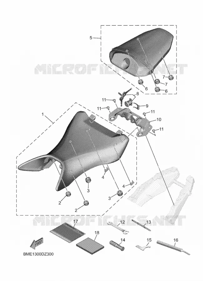 SELLE Yamaha MOTO 900 2024 MT  MTN890