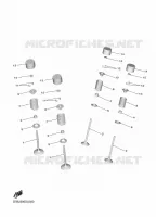 SOUPAPE pour Yamaha YZF 2024