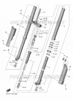 FOURCHE pour Yamaha YZF 2024