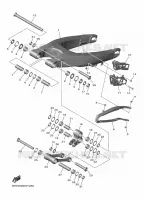 BRAS ARRIERE pour Yamaha YZF 2024
