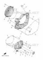 CARTER   MOTEUR 1 pour Yamaha YZF 2024