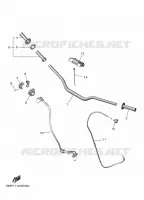 GUIDON ET CABLES pour Yamaha YZF 2024
