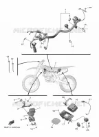 PARTIE ELECTRIQUE 2 pour Yamaha YZF 2024