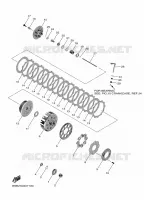 EMBRAYAGE DE DEMARREUR pour Yamaha YZF 2024