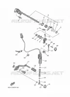 AXE DE SELECTEUR / PEDALE pour Yamaha XSR 2024