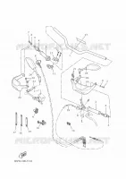 GUIDON ET CABLES pour Yamaha TENERE 2024